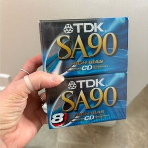 TDK SA90 High Bias Cassette Tapes